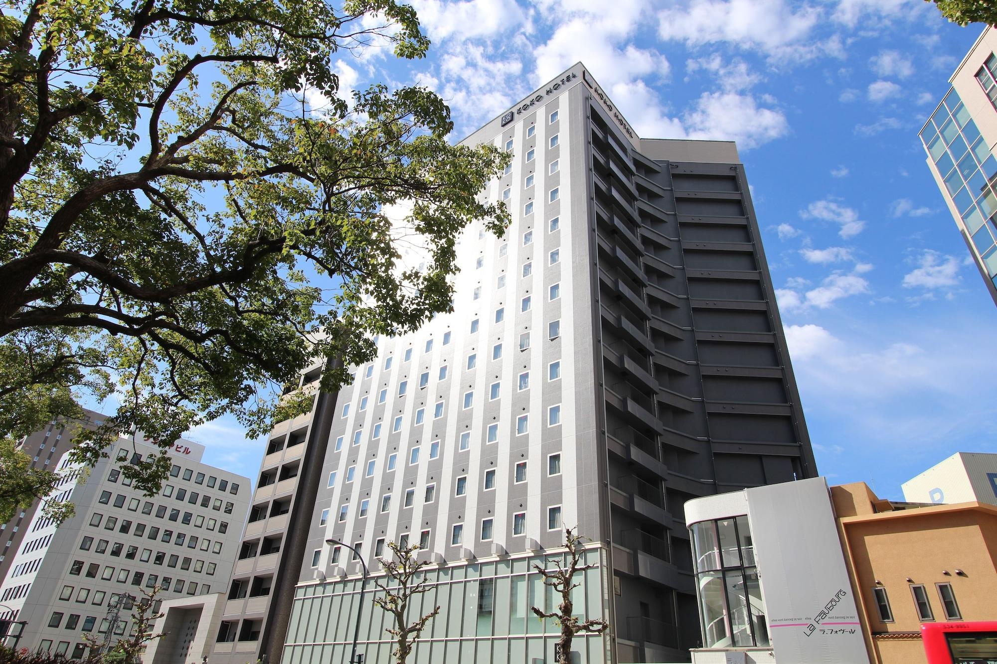 Koko Hotel Hiroshima Ekimae Bagian luar foto